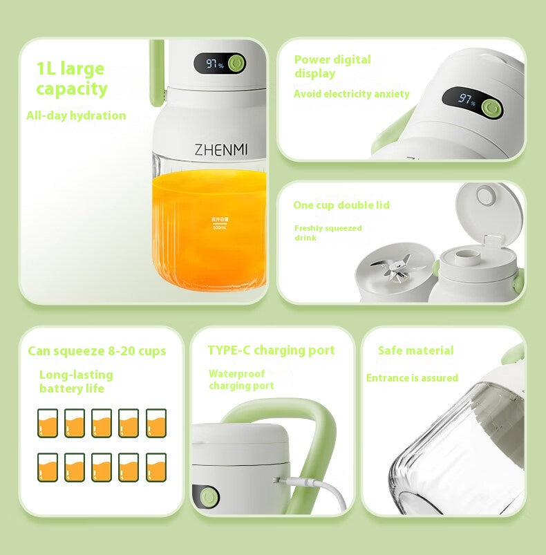 Travel-Friendly Home Juicer