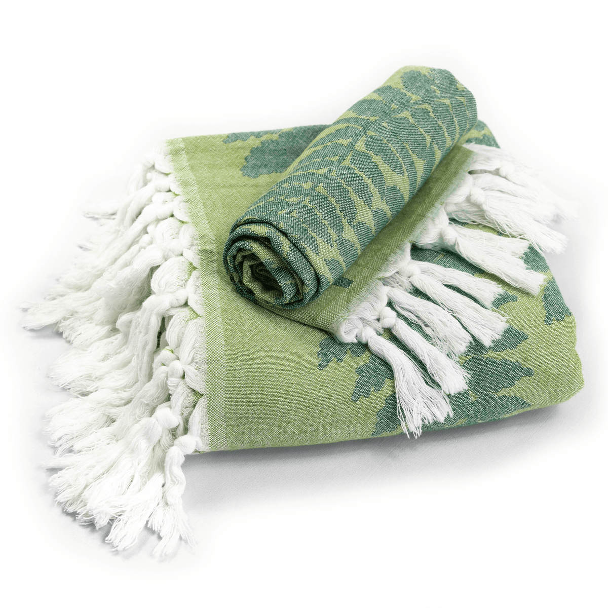 Turkish Towels Set in Fern Green